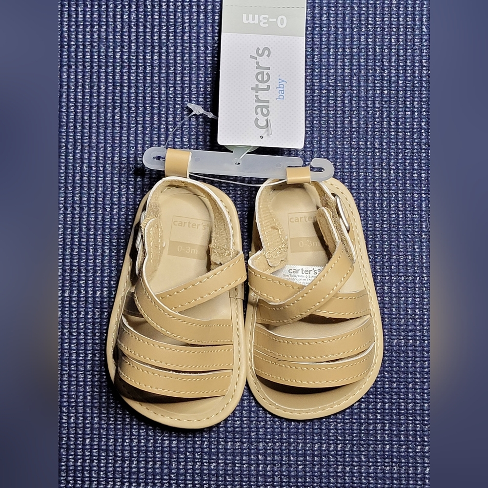 Carter's Tan Strappy Sandal°